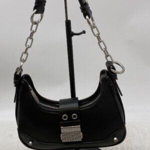 Charles & Keith Winslet Belted Hobo Bag (Black)